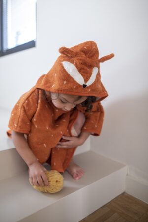 Maudymosi pončas su gobtuvu vaikams –  Mr. Fox