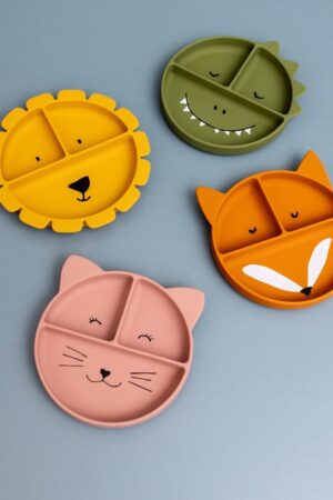 Silikoninė siurbimo plokštė vaikams – Mr. Fox - Image 4