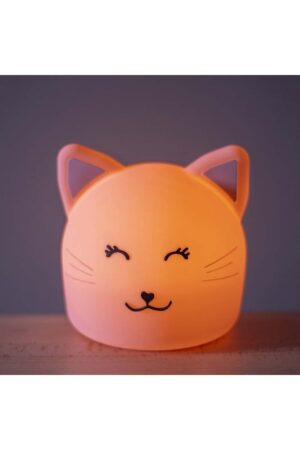 Silikoninė naktinė lemputė – Mrs. Cat - Image 5