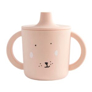 Silikoninis „Sippy“ puodelis - Mrs. Rabbit