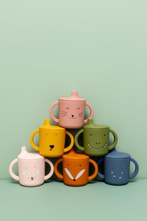 Silikoninis „Sippy“ puodelis - Mrs. Rabbit - Image 3