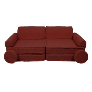 Didelė modulinė sofa vaikams – Premium Bearly, ruda