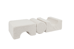 MeowBaby® Bearly formos rinkinys su 3 elementais – Ecru - Image 2
