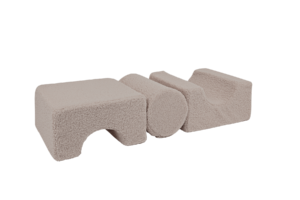 MeowBaby® Bearly formos rinkinys su 3 elementais – pilka - Image 2