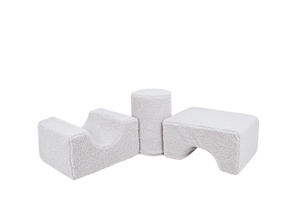 MeowBaby® Bearly formos rinkinys su 3 elementais – baltas