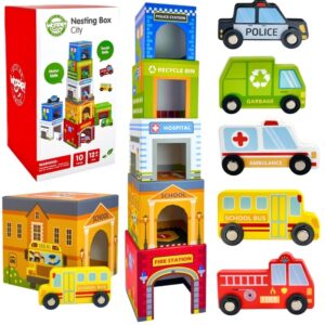 Miesto transporto priemonės dėžėse dėlionės kubeliai - Image 15