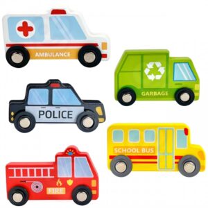 Miesto transporto priemonės dėžėse dėlionės kubeliai - Image 3