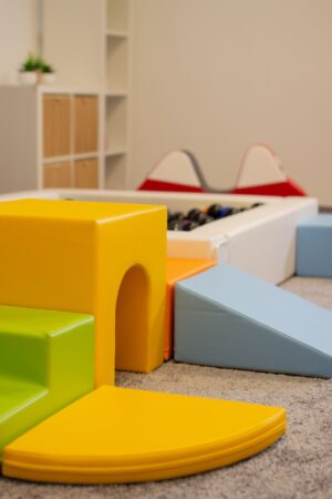 Soft Play 10 putų blokelių rinkinys – lengvas daugiaspalvis kūrybiškumas