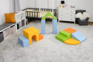 Soft Play 10 putų blokelių rinkinys – lengvas daugiaspalvis kūrybiškumas - Image 2