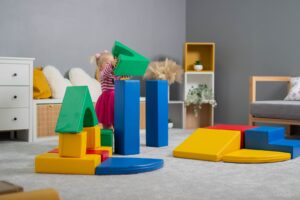 Soft Play 10 putų blokelių rinkinys – daugiaspalvis kūrybiškumas