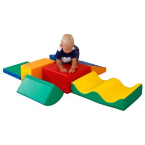 Soft Play 7 putų blokelių rinkinys – daugiaspalvis atradėjas
