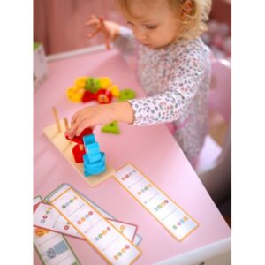 Montessori galvosūkių piramidė su gyvūnais - Image 14