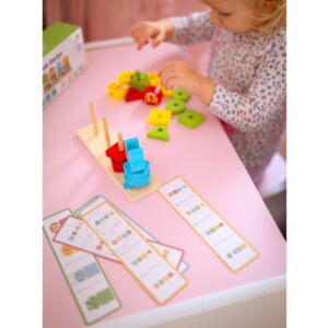 Montessori galvosūkių piramidė su gyvūnais - Image 12