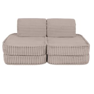 Maža modulinė sofa vaikams - Churros Beige