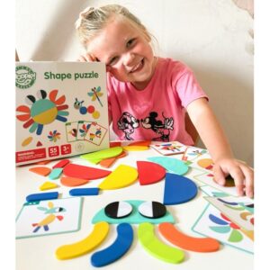 Medinė Montessori formos dėlionė - Image 11