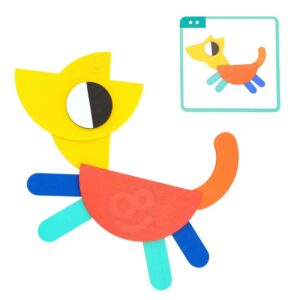 Medinė Montessori formos dėlionė - Image 5