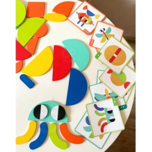 Medinė Montessori formos dėlionė - Image 8