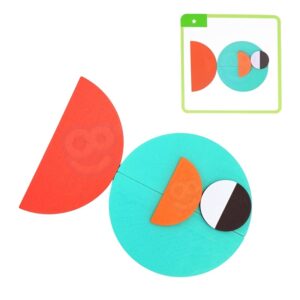 Medinė Montessori formos dėlionė - Image 4