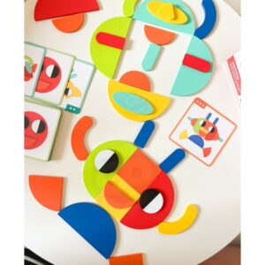 Medinė Montessori formos dėlionė - Image 6