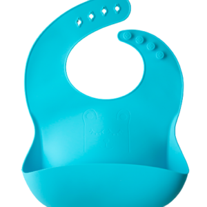 Little eater Silikona priekšautiņš Light blu