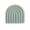 Mushie silikona zobgrauznis Rainbow - Blue