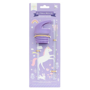 Vāciņš ar salmiņu un birstīti Unicorn Dreams - Image 2