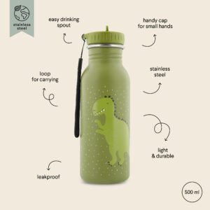 Nerūsējošā tērauda pudele 500 ml - Mr Dino