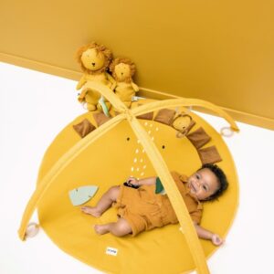 Aktivitātes Rotaļu paklājiņš ar arkām – Mr. Lion