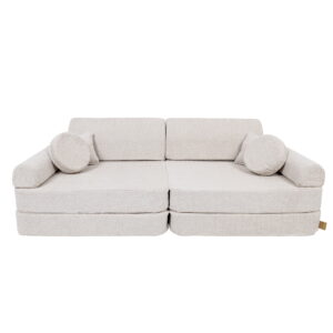 Liels moduļu dīvāns bērniem - Premium Boucle, Champagne Ecru