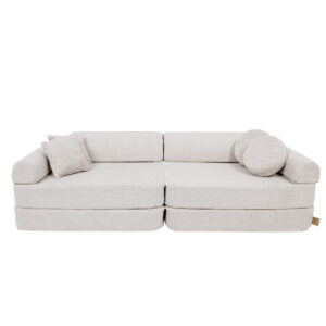 Liels moduļu dīvāns bērniem - Premium Boucle, Champagne Ecru - Image 3