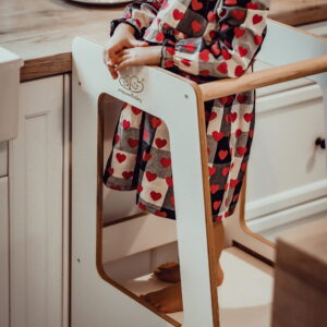 MeowBaby® saplākšņa virtuves palīgs Scandi - balts - Image 3