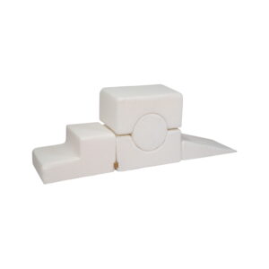 Boucle formas komplekts ar 5 elementiem - balts - Image 2