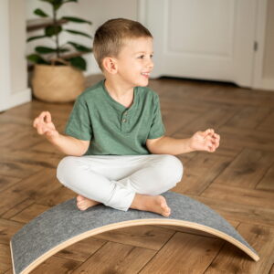 MeowBaby® Balance Board Bērniem - 80x30 cm - Image 11
