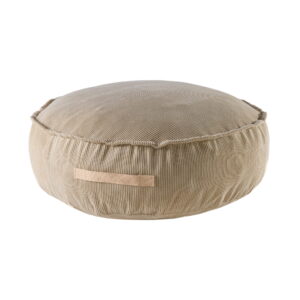 MeowBaby® Corduroy Pouf Round — dizaineru sēdvietas bērniem — smiltis
