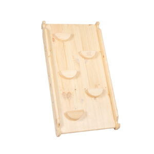 Kāpnes ar kāpšanas sienu - dabīgs koks - Image 4