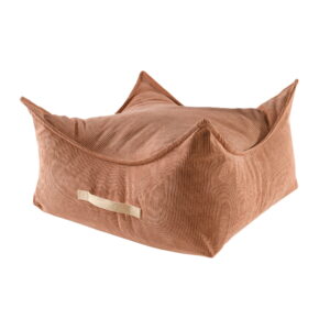 MeowBaby® pufs bērniem, kvadrātveida, velveta ķieģelis - Image 3