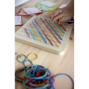 Koka puzle Geoplan on Rubber Bands, 69 gab - Image 5