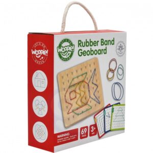 Koka puzle Geoplan on Rubber Bands, 69 gab - Image 2