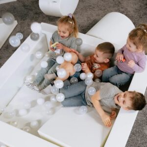 Soft Play Ball Pit Balls 500gb - baltas