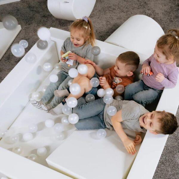 Soft Play Ball Pit Balls 500gb - baltas