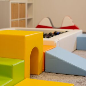 Soft Play 10 putu bloku komplekts - viegls daudzkrāsains radošums