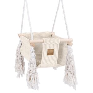 Indoor Baby Swing, kvadrātveida - Ecru