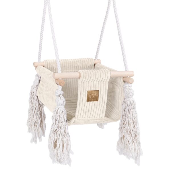 Indoor Baby Swing, kvadrātveida - Ecru