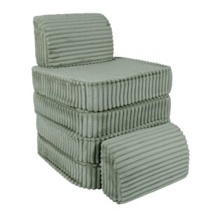 Mazs modulārais dīvāns bērniem - Churros Sage Green - Image 2