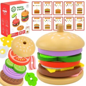 Koka burgeru restorāna puzle bērniem, 15 gab - Image 11